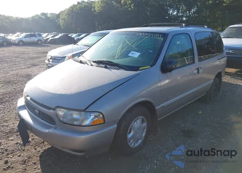 2000 Nissan Quest Gle/Gxe/Se-Cloth/Se-Leather from USA, damaged, VIN 4N2XN11T7YD810015